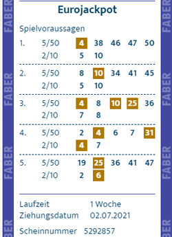 euro jackpot lottery