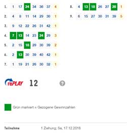 LANDESLOTTERIE 17-12-16